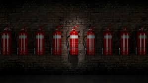 Fire extinguisher units for commercial emergency readiness